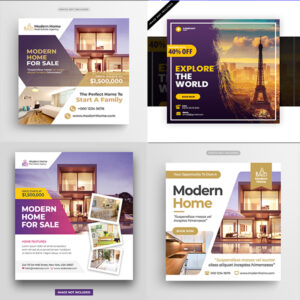 30 + Real Estate Premium PSD Template